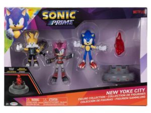 Sonic Prime – Spielfiguren-Set New Yoke City