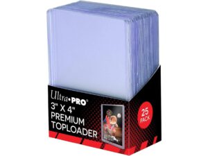 Ultra PRO 3″ X 4″ Ultra Clear Premium Toploader 25ct