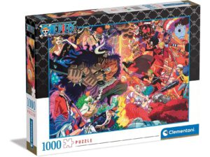 Clementoni 39751 – 1000 Teile Puzzle Impossible Animé Collection – One Piece