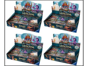 Disney Lorcana – Azurblaues Meer 4 Displays CASE