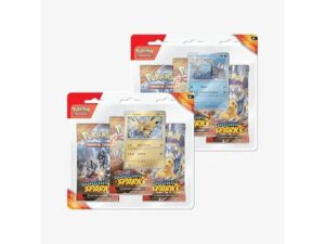 Pokemon Scarlet & Violet 8 – Surging Sparks – 3-Pack-Blister – Morlord (englisch)