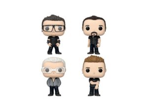 U2 POP! Albums DLX Vinyl Figuren 4er-Pack POP 9 cm