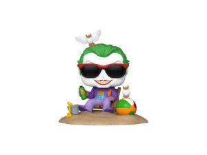 Batman 85th Anniversary POP! Deluxe Vinyl Figur The Joker (Beach) 9 cm